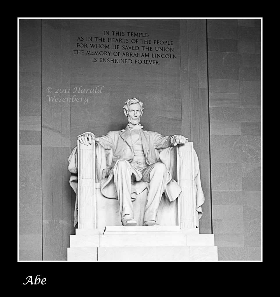 The Abraham Lincoln Memorial