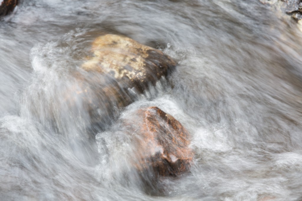 An early capture of flowing water...